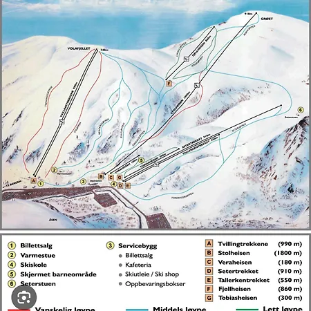 Fossen Bratte Mountain فيلة *