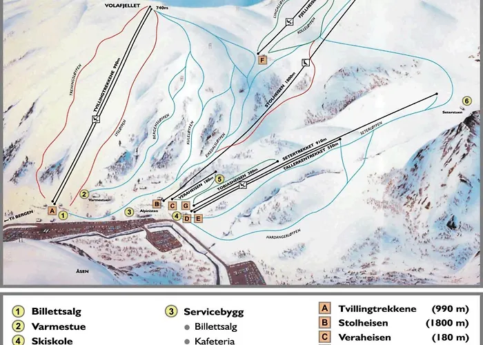 Fossen Bratte Mountain Villa *